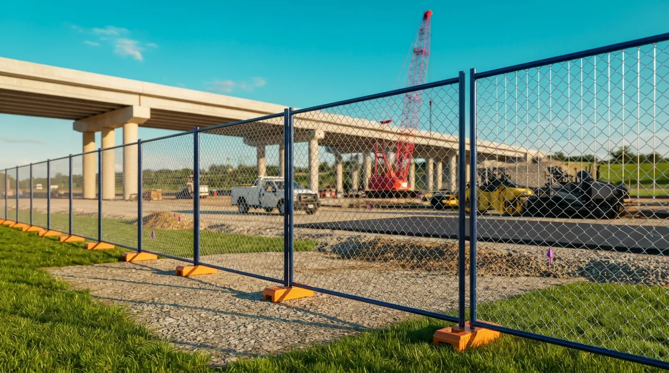 Chain Link Temporary Fence in Lakewood, CO