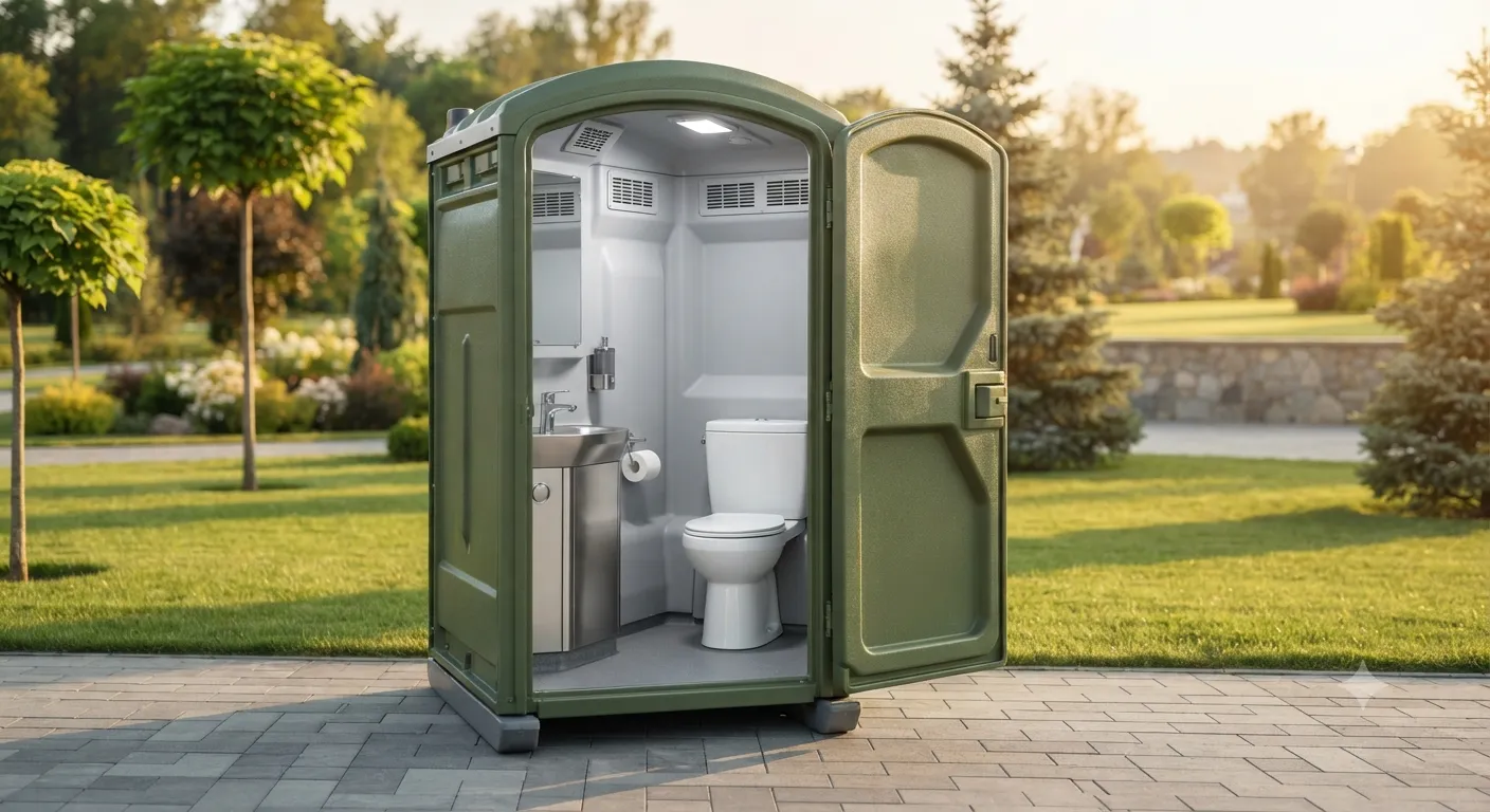 Deluxe Flushable Porta Potty in Lakewood, CO