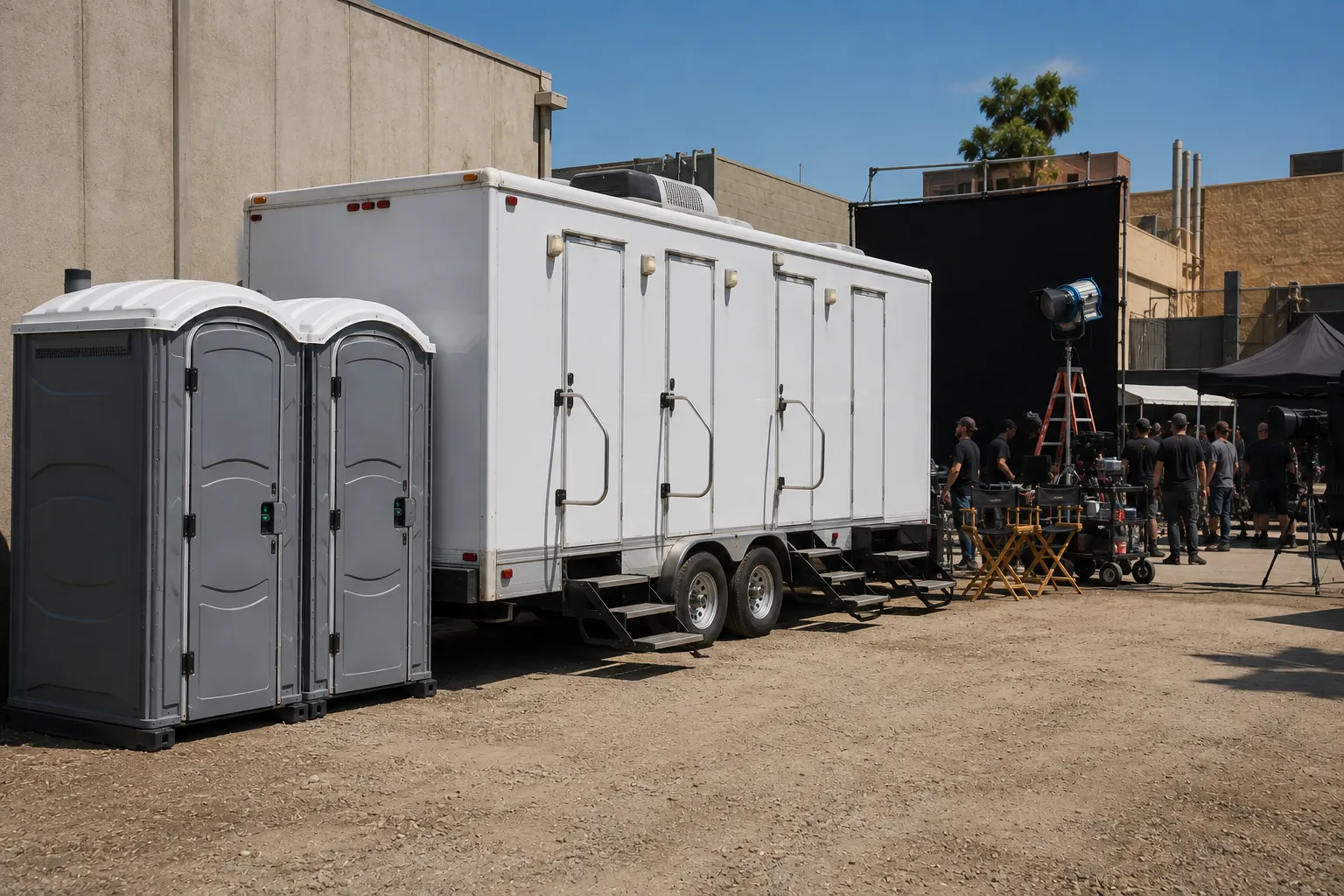 Film Set Restroom Rental in Lakewood, CO
