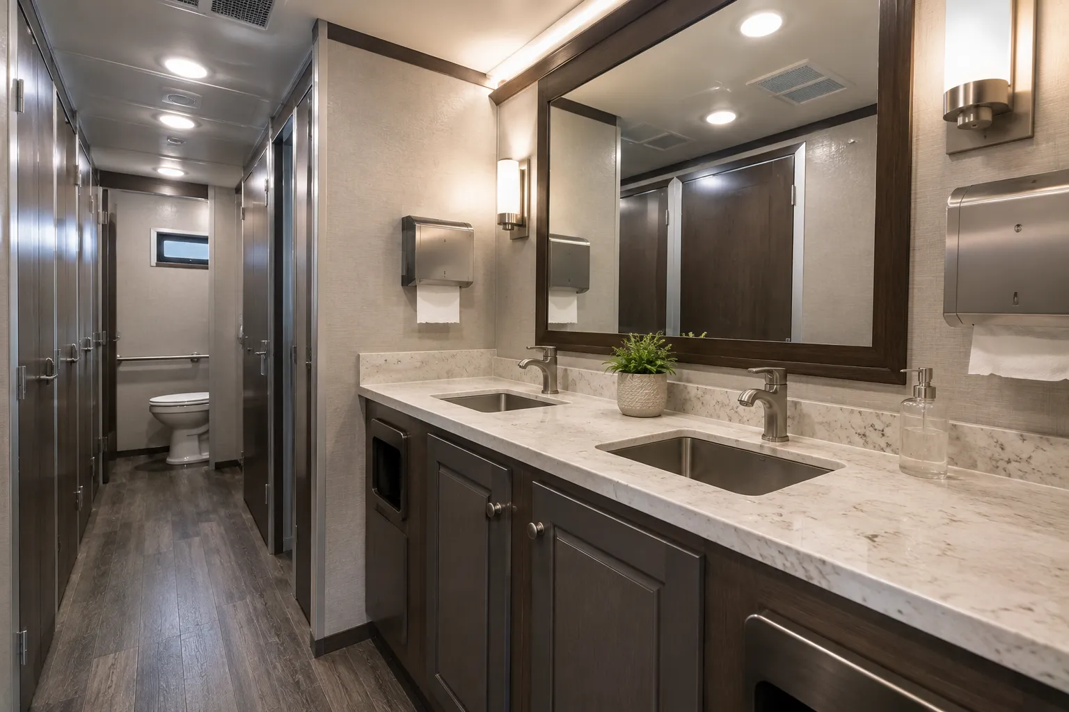 Luxury Restroom Trailer in Lakewood, CO
