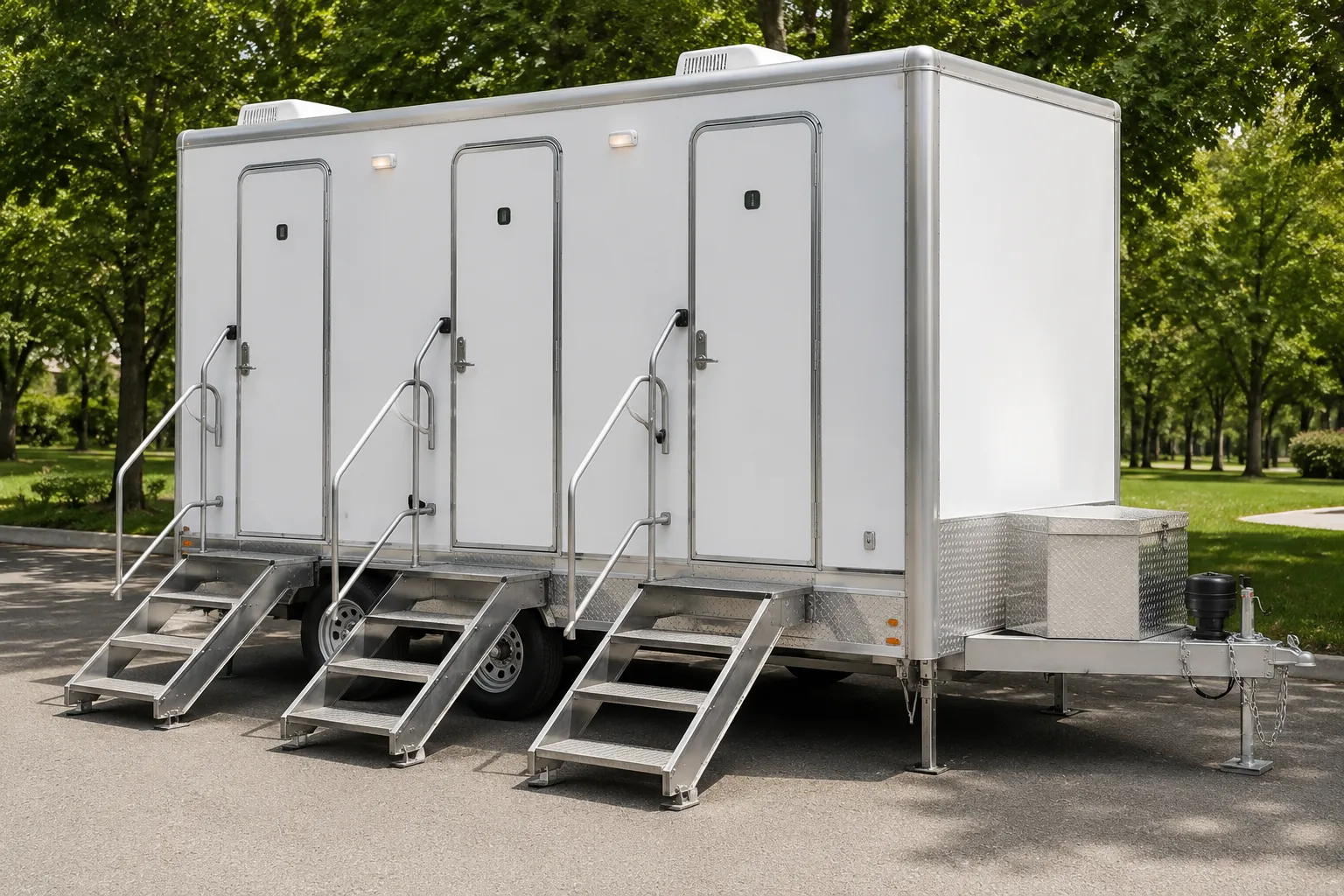 Restroom Trailer Rental in Lakewood, CO