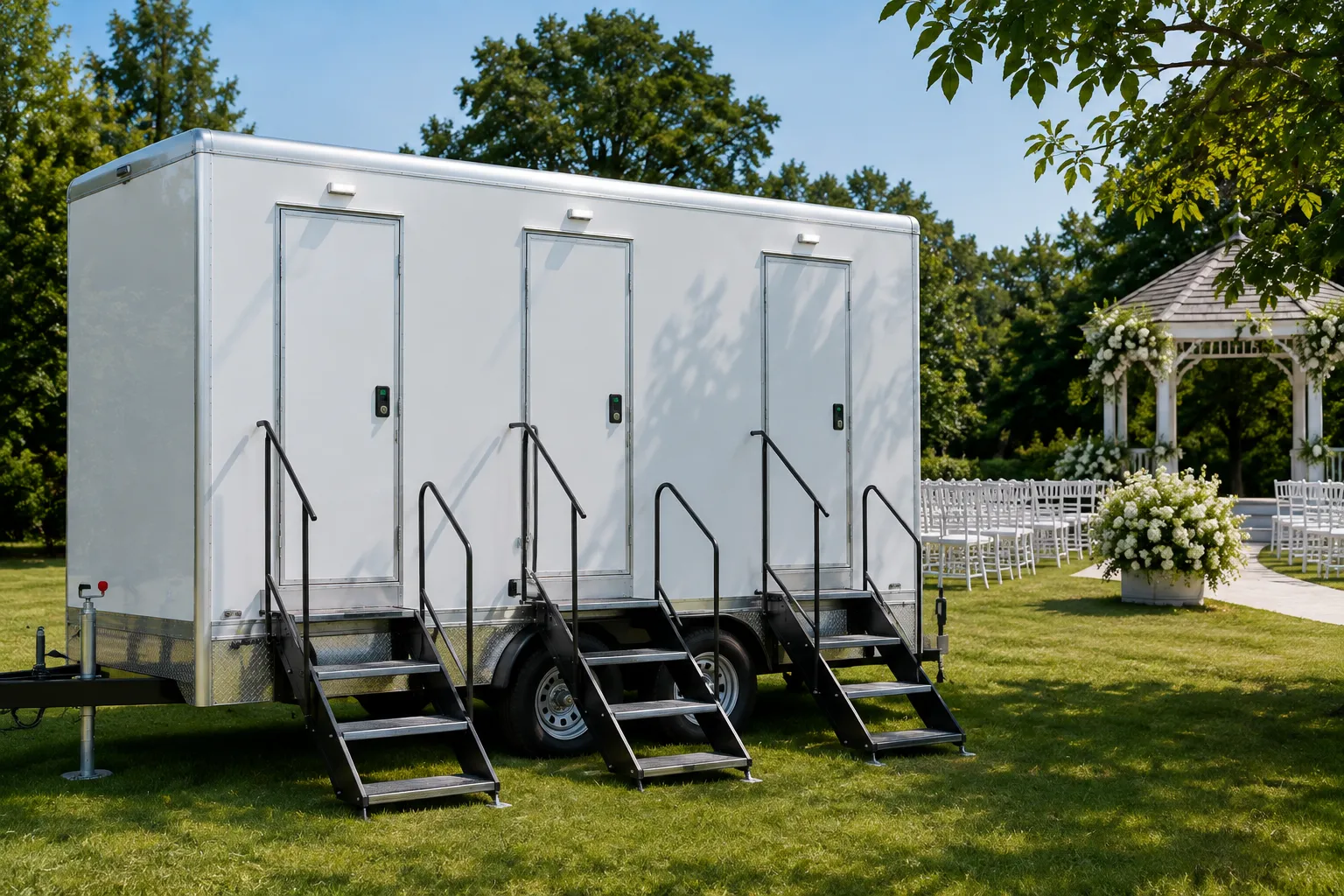Wedding Restroom Rental in Lakewood, CO